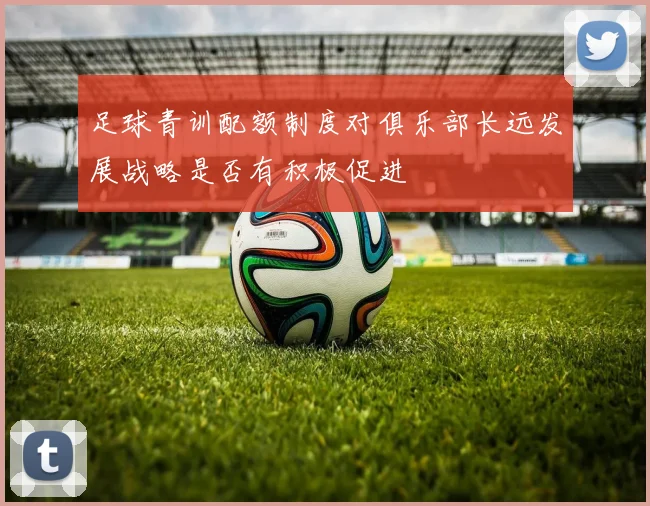 足球青训配额制度对俱乐部长远发展战略是否有积极促进